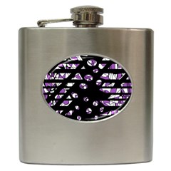 Violet Freedom Hip Flask (6 Oz) by Valentinaart