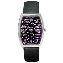 Violet Freedom Barrel Style Metal Watch by Valentinaart