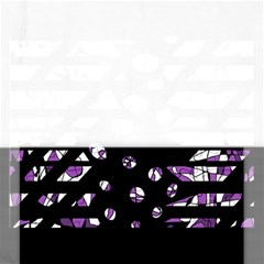 Violet Freedom Rectangular Jigsaw Puzzl