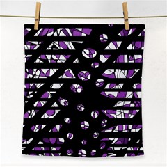 Violet Freedom Face Towel