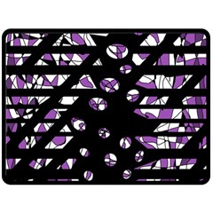 Violet Freedom Fleece Blanket (large) 