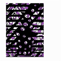 Violet Freedom Large Garden Flag (two Sides)