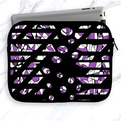 Violet Freedom Apple Ipad 2/3/4 Zipper Cases by Valentinaart