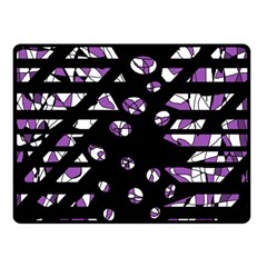 Violet Freedom Double Sided Fleece Blanket (small) 