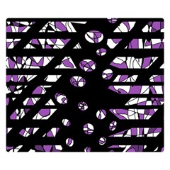 Violet Freedom Double Sided Flano Blanket (small) 