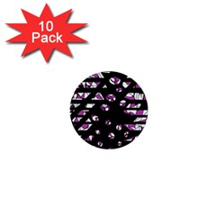 Magenta Freedom 1  Mini Buttons (10 Pack) 