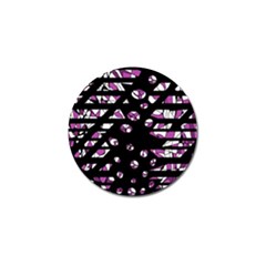 Magenta Freedom Golf Ball Marker (4 Pack)