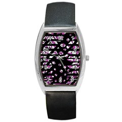 Magenta Freedom Barrel Style Metal Watch