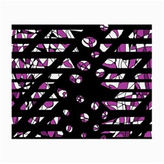 Magenta Freedom Small Glasses Cloth (2-side) by Valentinaart