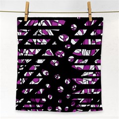 Magenta Freedom Face Towel