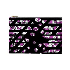 Magenta Freedom Cosmetic Bag (large) 