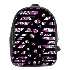 Magenta Freedom School Bags(large) 