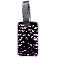 Magenta Freedom Luggage Tags (two Sides) by Valentinaart