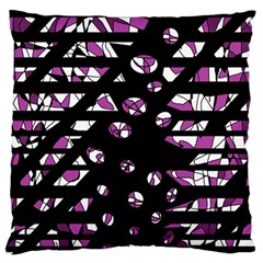 Magenta Freedom Standard Flano Cushion Case (one Side)