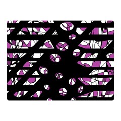 Magenta Freedom Double Sided Flano Blanket (mini) 