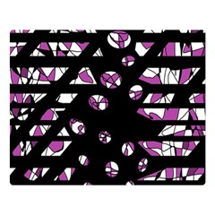 Magenta Freedom Double Sided Flano Blanket (large) 