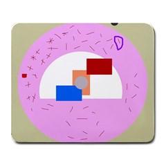 Decorative Abstract Circle Large Mousepads by Valentinaart