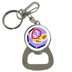 Abstract Circle Bottle Opener Key Chains by Valentinaart