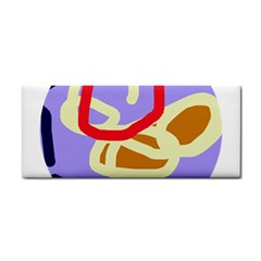 Abstract Circle Hand Towel