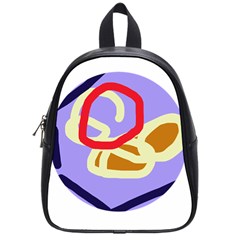 Abstract Circle School Bags (small) 