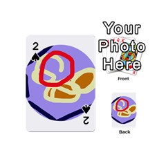 Abstract Circle Playing Cards 54 (mini) 