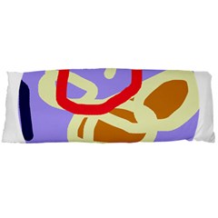 Abstract Circle Body Pillow Case Dakimakura (two Sides) by Valentinaart