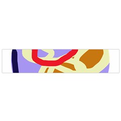 Abstract Circle Flano Scarf (small)