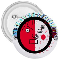 Angry Transparent Face 3  Buttons