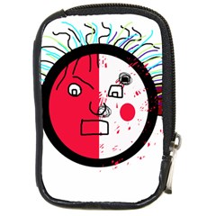 Angry Transparent Face Compact Camera Cases