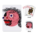 Abstract face Playing Card Back