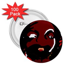 Abstract Face  2 25  Buttons (100 Pack) 