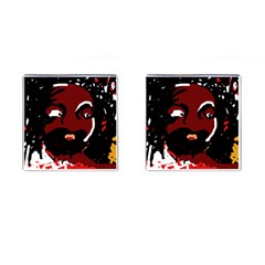 Abstract Face  Cufflinks (square)