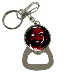 Abstract Face  Bottle Opener Key Chains