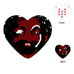 Abstract Face  Playing Cards (heart) 