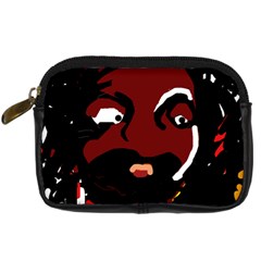 Abstract Face  Digital Camera Cases by Valentinaart