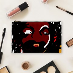 Abstract Face  Cosmetic Bag (medium) 