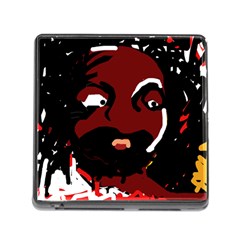 Abstract Face  Memory Card Reader (square)