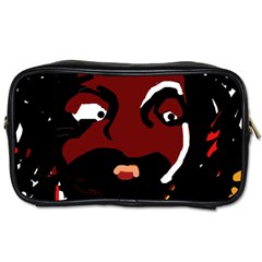 Abstract Face  Toiletries Bags 2-side