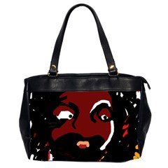 Abstract Face  Office Handbags (2 Sides) 