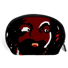 Abstract Face  Accessory Pouches (large) 