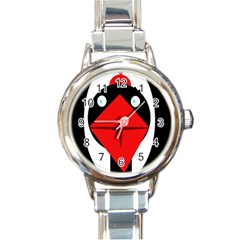 Duck Round Italian Charm Watch