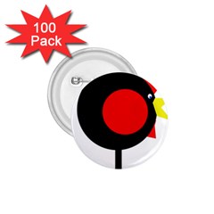 Fat Chicken 1 75  Buttons (100 Pack) 