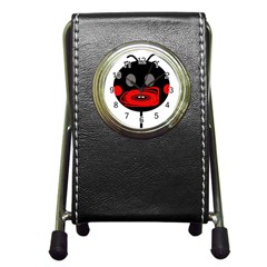 Face Pen Holder Desk Clocks