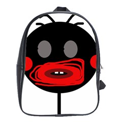 Face School Bags (xl)  by Valentinaart