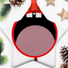 Funny Face Ornament (star) 