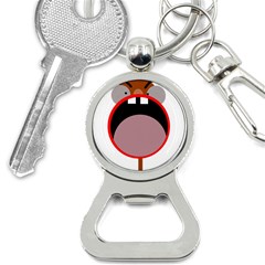 Funny Face Bottle Opener Key Chains