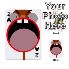 Funny Face Playing Cards 54 Designs 