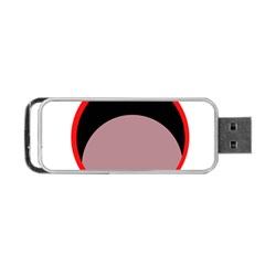 Funny Face Portable Usb Flash (two Sides)