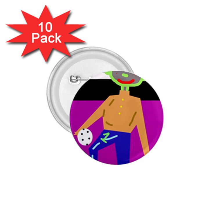 Goalkeeper 1.75  Buttons (10 pack)