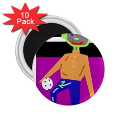 Goalkeeper 2 25  Magnets (10 Pack) 